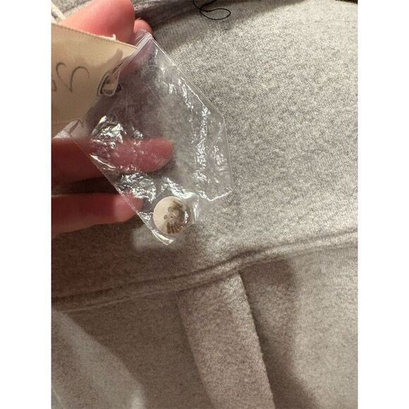 Workshop Republic Women's XS Gray Long Sleeve Button-Up Shirt - Picture 8 of 11